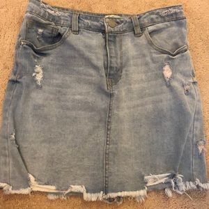Denim Skirt